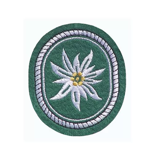 Bundeswehr nášivka alpská protěž