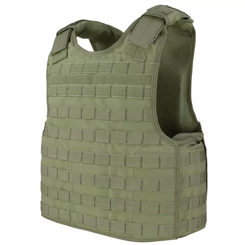 CONDOR OUTDOOR vesta DEFENDER MOLLE nosič plátů ZELENÝ