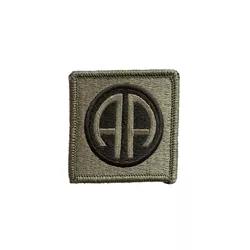 MILITARY RANGE nášivka 82nd AIRBORNE DIVISION VELCRO - FOLIAGE