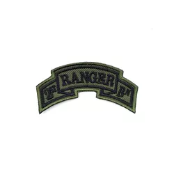 NAVYS nášivka oblouček 1st RANGER BATTALION - OLIV