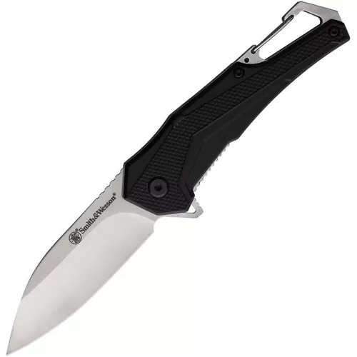 Smith & Wesson nůž zavírací OASIS CARABINER hladké ostří