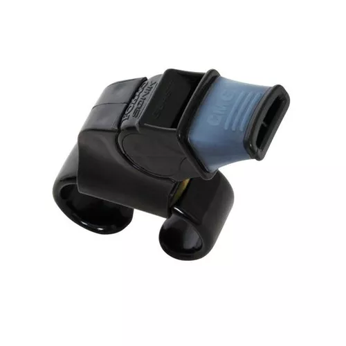 FOX40 píšťalka SONIK BLAST CMG FINGERGRIP plastová ČERNÁ