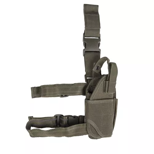 MIL-TEC pouzdro pistolové stehenní CORDURA ZELENÉ