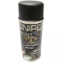 FOSCO barva ARMY ve spreji 150ml RAL 9021 / MATNÁ ČERNÁ
