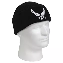 ROTHCO čepice pletená AIR FORCE WING ČERNÁ