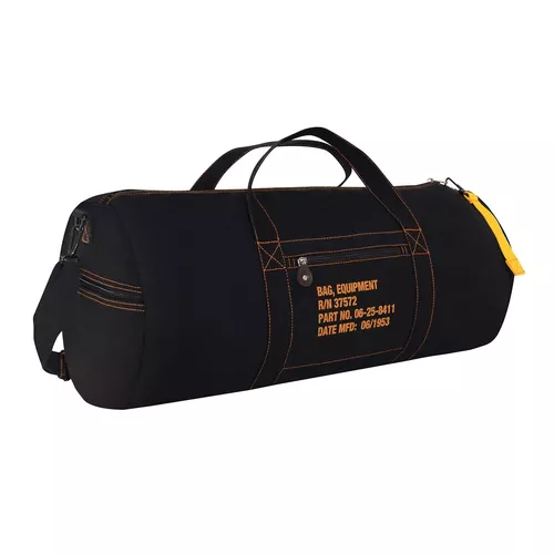 ROTHCO taška EQUIPMENT velká plátěná ČERNÁ