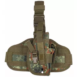 MFH pouzdro na zbraň stehenní MOLLE FLECKTARN