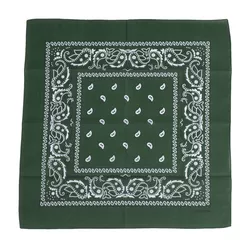 MFH šátek BANDANA 55x55 cm ZELENÁ/BÍLÁ