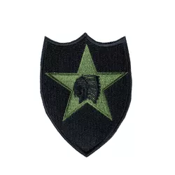 NAVYS nášivka 2ND INFANTRY DIVISION malá OLIV