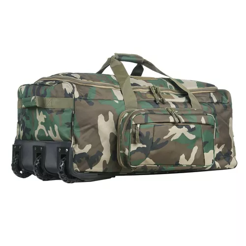 101INC taška COMMANDO na kolečkách WOODLAND