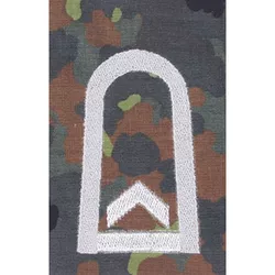 Bundeswehr nárameník BW FELDWEBEL FLECKTARN / stříbrné vyšití
