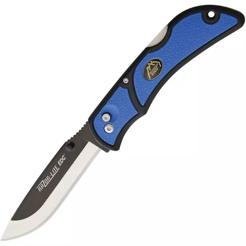 OUTDOOR EDGE nůž zavírací RAZOR LITE EDC hladké ostří MODRÝ