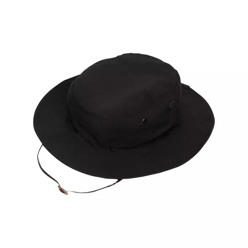 TRU-SPEC klobouk BOONIE GEN 2 nastavitelný ČERNÝ rip-stop