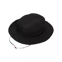 TRU-SPEC klobouk BOONIE GEN 2 nastavitelný ČERNÝ rip-stop