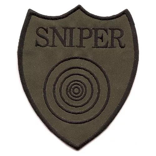 NAVYS nášivka SNIPER s terčem - OLIV