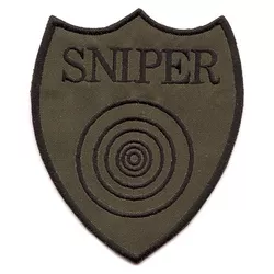 NAVYS nášivka SNIPER s terčem - OLIV