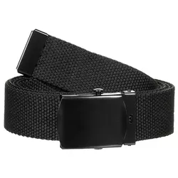MFH opasek s kovovou přezkou 30 mm ČERNÝ