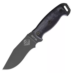 Ontario Knife Company nůž RD4 s pevnou čepelí TMAVĚ ŠEDÝ
