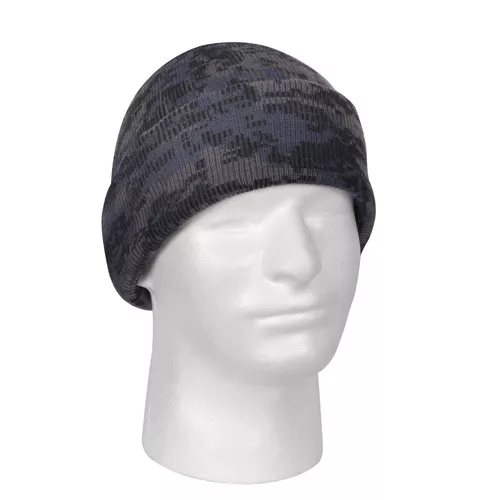 ROTHCO čepice pletená DELUXE MIDNIGHT DIGITAL