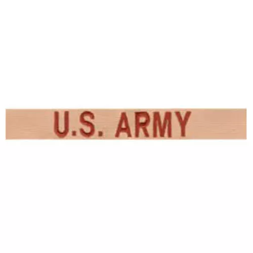 MILITARY RANGE nášivka "U.S. ARMY" DESERT