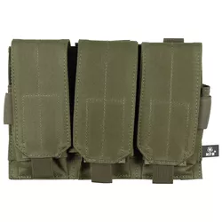 MFH sumka MOLLE na zásobníky M4/M16 trojitá ZELENÁ