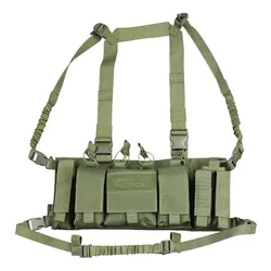 KOMBAT vesta taktická TROJAN CHEST RIG ZELENÁ