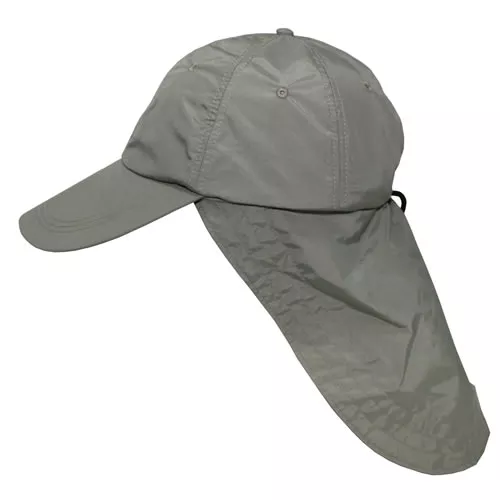 FOX Outdoor čepice SAHARA s ochranou krku ZELENÁ