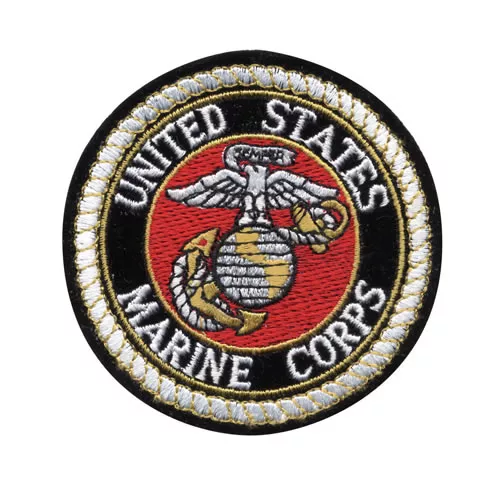 ROTHCO nášivka DELUXE USMC kulatá 7,5 cm