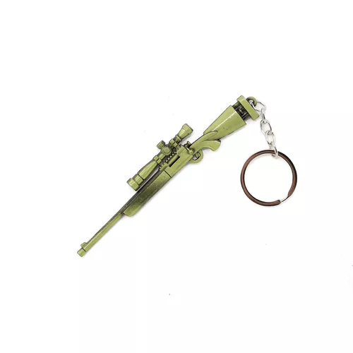 Albainox přívěšek na klíče puška Remington M24 MOSAZNÝ