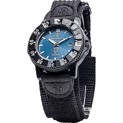 Smith & Wesson hodinky POLICE s nylonovým řemínkem ČERNO/ČERVENÉ