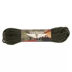 TEESAR šňůra US padáková ø 3 mm / 16 m / 50 feet ZELENÁ