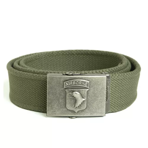 MIL-TEC opasek AIRBORNE 101 40mm ZELENÝ