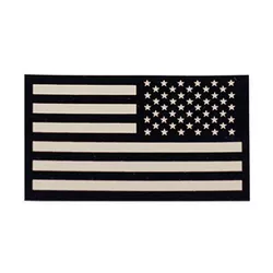 MILITARY RANGE nášivka IFF IR vlajka USA VELCRO reverzní PÍSKOVÁ