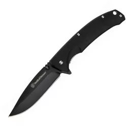 Smith & Wesson nůž zavírací VELOCITE hladké ostří ČERNÝ