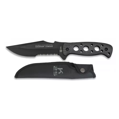 K25 nůž TACTICO 31824 ČERNÝ