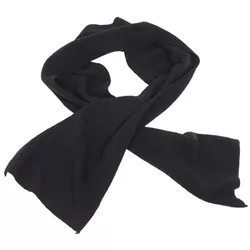 Pro Company šála fleece 160x25 cm ČERNÁ