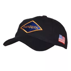 FOSTEX čepice baseball RANGERS ČERNÁ