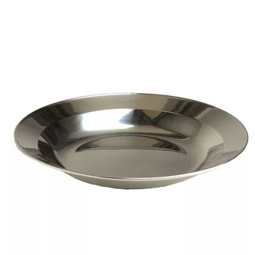 MIL-TEC talíř STAINLESS STEEL hluboký NEREZ 22cm