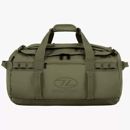 HIGHLANDER taška STORM KITBAG pogumovaná ZELENÁ