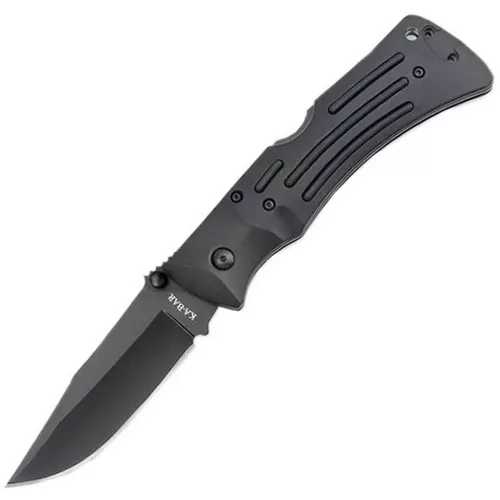 KA-BAR nůž zavírací MULE FOLDER rovný ČERNÝ