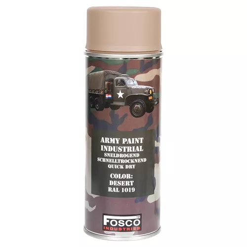 FOSCO barva ARMY ve spreji 400ml RAL 1019 PÍSKOVÁ DESERT