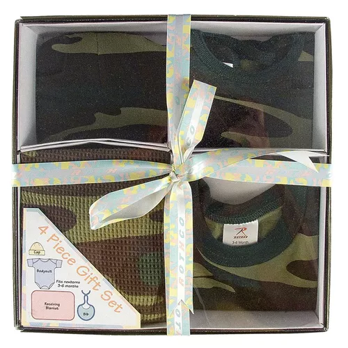 ROTHCO set dárkový INFANT na batole WOODLAND