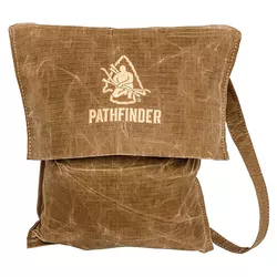 PATHFINDER taška přes rameno HAVERSACK povoskovaná HNĚDÁ