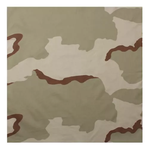 ROTHCO šátek 55 x 55 cm 3-COL DESERT CAMO