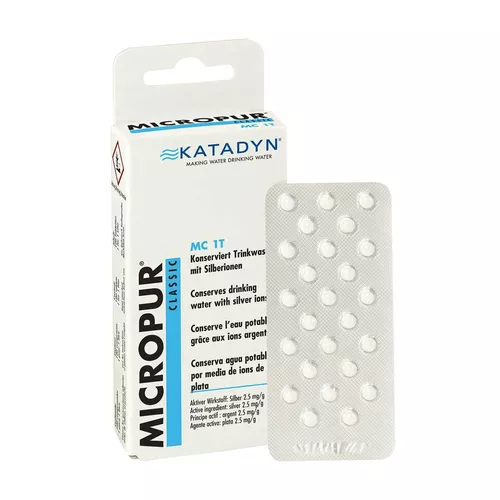 Katadyn tablety pro konzervaci vody MICROPUR CLASSIC MC 1T 100 tablet