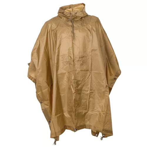 MFH pončo US rip-stop 144x223 cm COYOTE BROWN