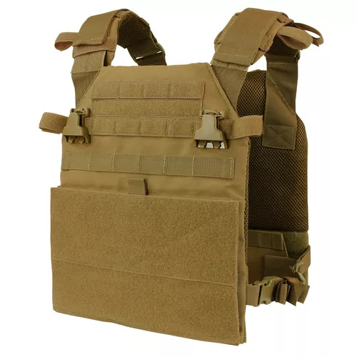 CONDOR OUTDOOR vesta VANQUISH nosič plátů COYOTE BROWN