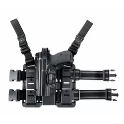 DASTA pouzdro pistolové PHDLB stehenní CZ P-10F, Glock 17 se závěsem 855 LEVÉ