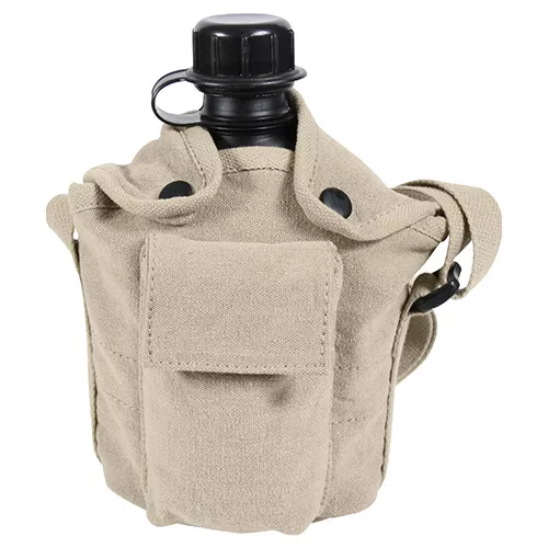 ROTHCO obal na polní láhev 1L US VINTAGE KHAKI