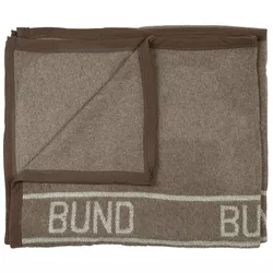Bundeswehr deka vlněná BUND 220x130 hnědozelená